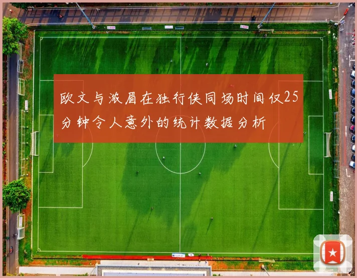 欧文与浓眉在独行侠同场时间仅25分钟令人意外的统计数据分析